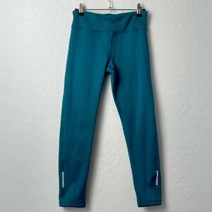Old Navy Ultracoze Go Dry Teal Kids Leggings